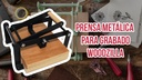 Prensa metálica para Grabado Woodzilla A3 42x29.7cm Roja