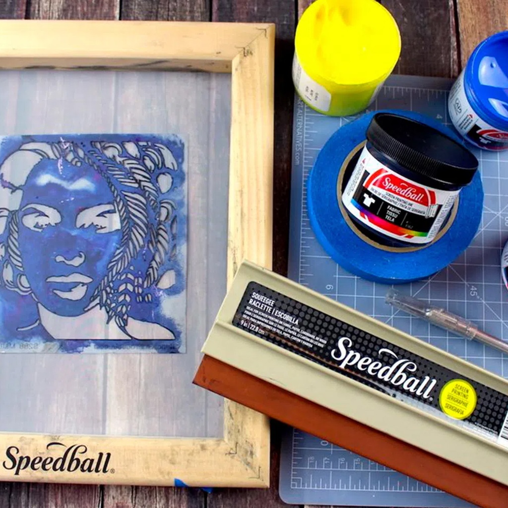 Pintura Serigráfica para TELAS Speedball 236ml Process CMY