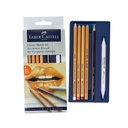 Set de Dibujo Clásico Faber-Castell Goldfaber 6 piezas