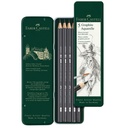 Lápices Grafito Acuarelable Faber-Castell (HB,2B,4B,6B,8B)