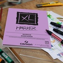 Block Canson XL Marker 70gr 100 hjs A4 (21x29.7cm)