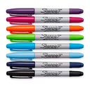 Marcador Sharpie Doble Punta 8 colores Permanente