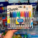 Marcador Sharpie punta Fina 12 Colores Girls Permanente