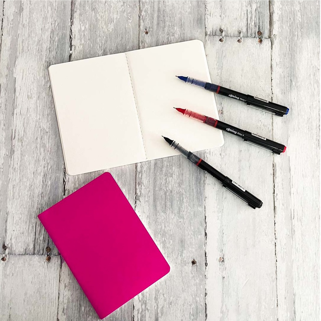 Oferta: 3 tiralíneas Rotring + 2 libretas Sketch &amp; Note 11x15cm