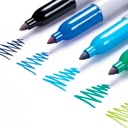 Marcador Sharpie punta Fina 12 Colores Girls Permanente