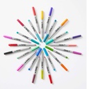 Marcadores Permanentes Sharpie Glam Pop Set 12 Colores