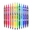 Marcadores Pilot Doble Punta 12 Colores