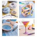 Marcador Uni Posca 16 Colores 3M (0.9 mm-1.3mm)