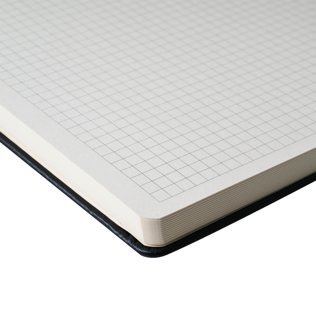 Libreta Sakura Hoja Crema con Cuadros 13x21cm