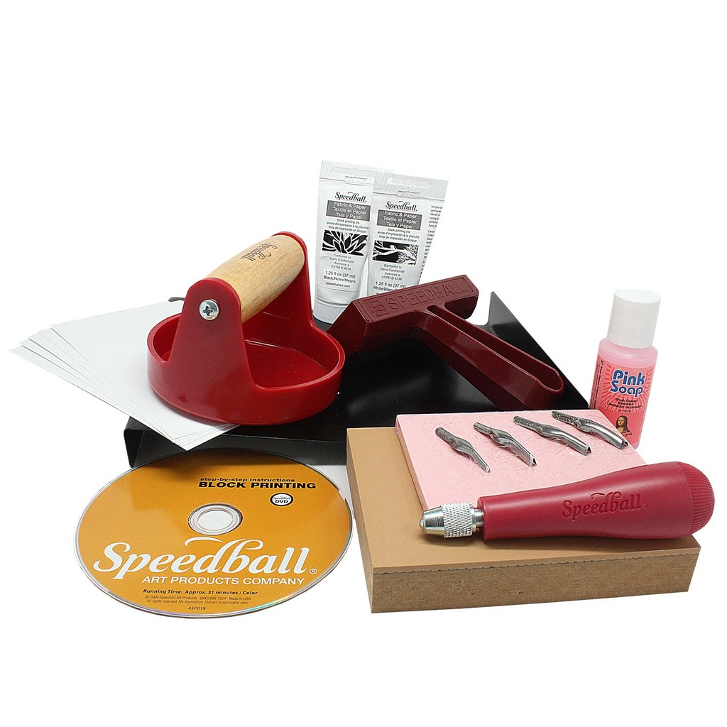 Kit Ultimate de Grabado en telas y papeles Speedball