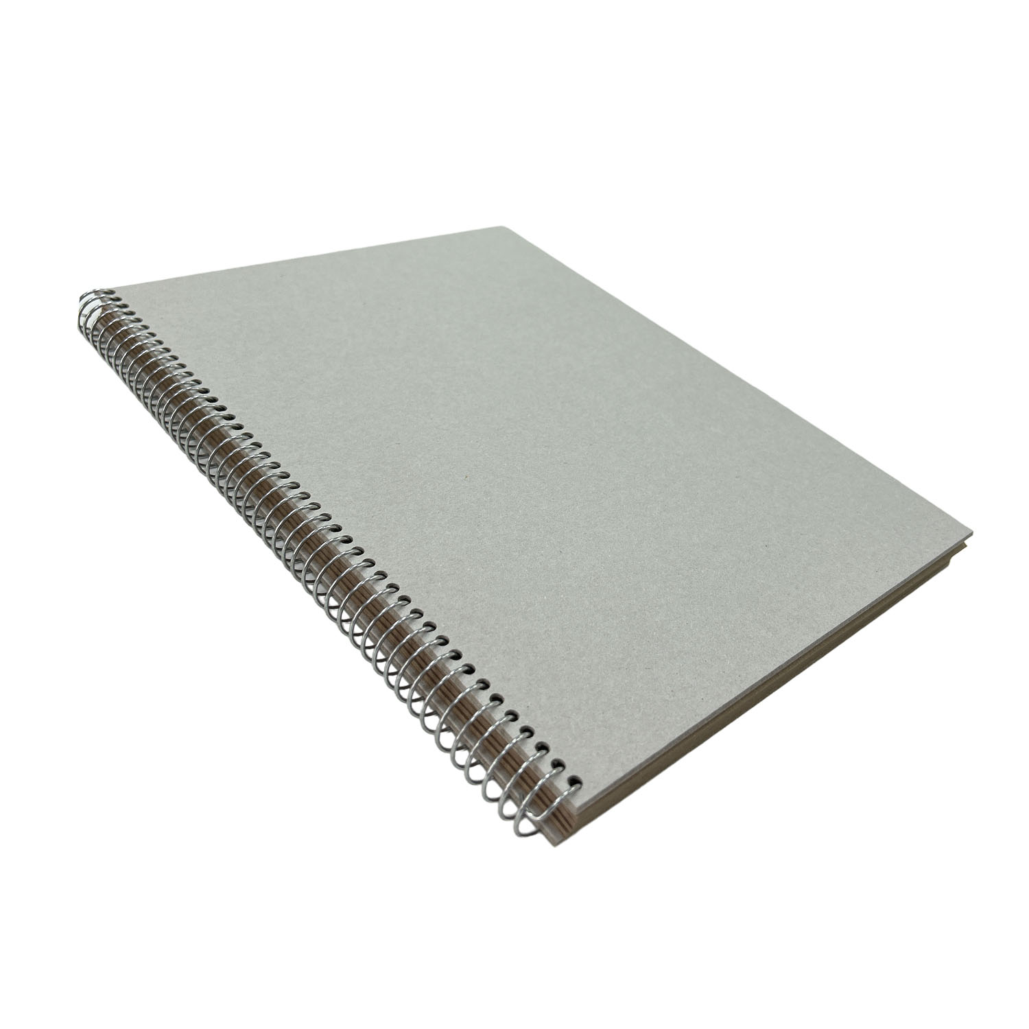 Croquera Papel Kraft Tapa Gris 21x16cm (1/2 Oficio) 100hj