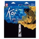 Set de Acuarela en Tubo Koi Water Colors 12ml 24 Colores