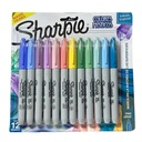 Marcador Sharpie 12 Colores Misticos Permanente