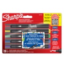 Marcador Sharpie Acrílico Punta Bala 5 colores