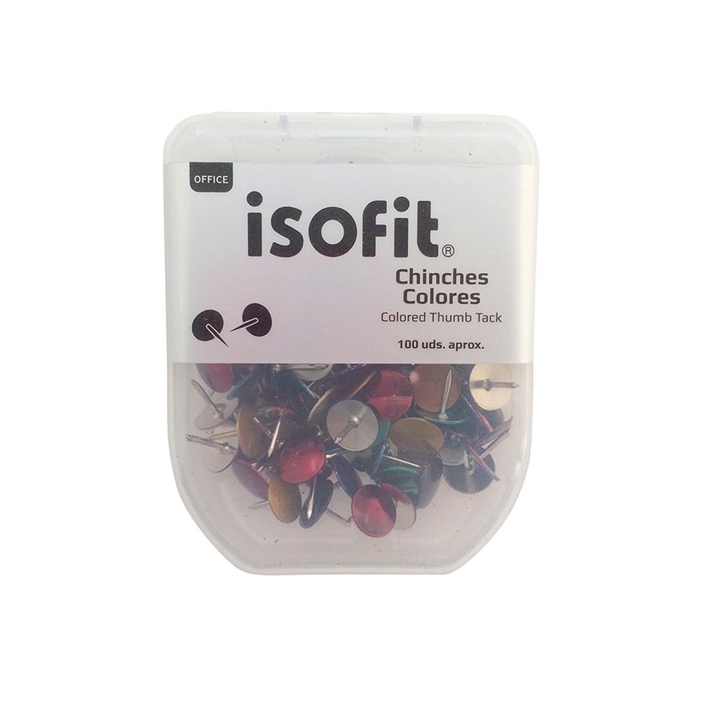 Chinche Isofit DSG de Color 100ud