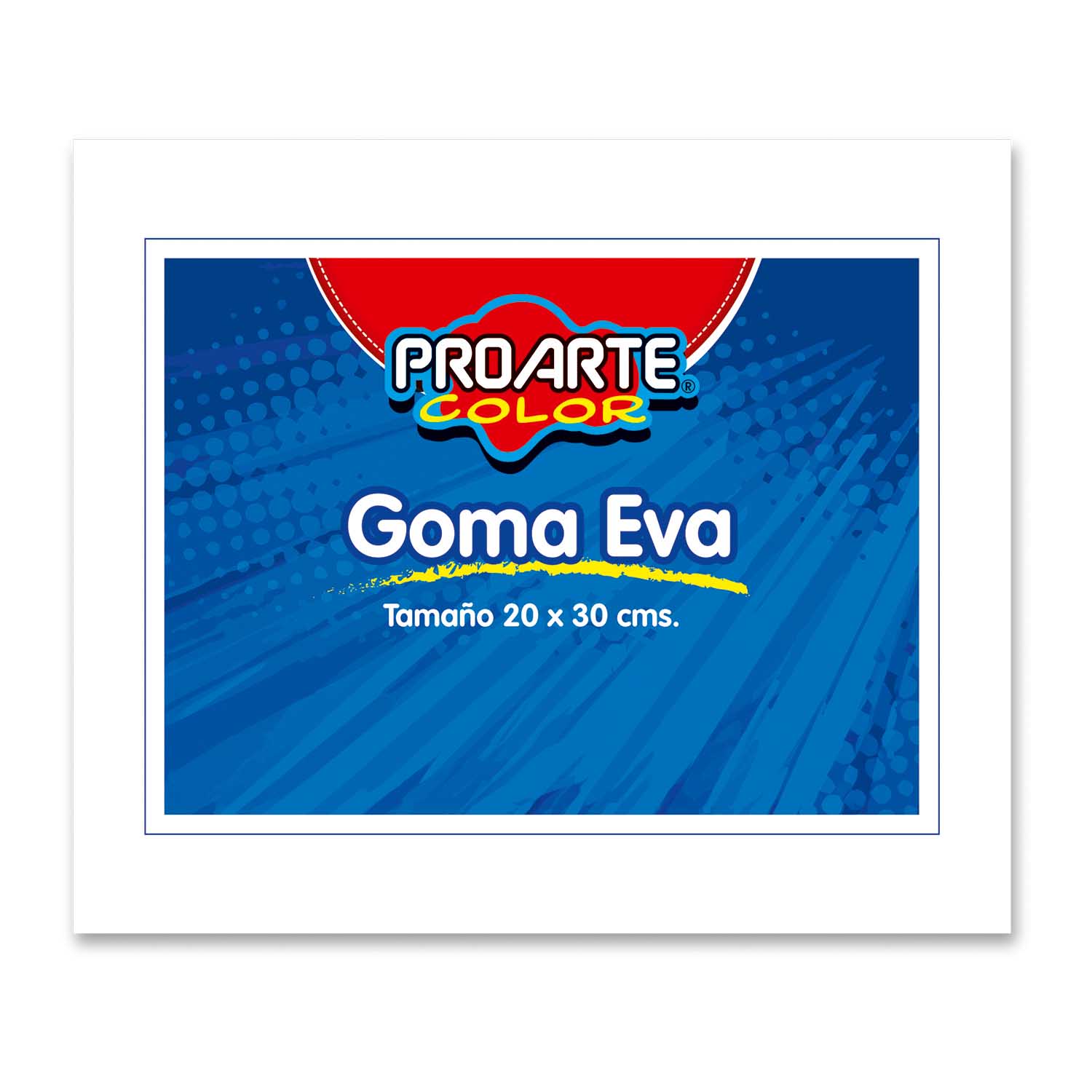 Goma Eva Proarte 20x30cm (1ud)