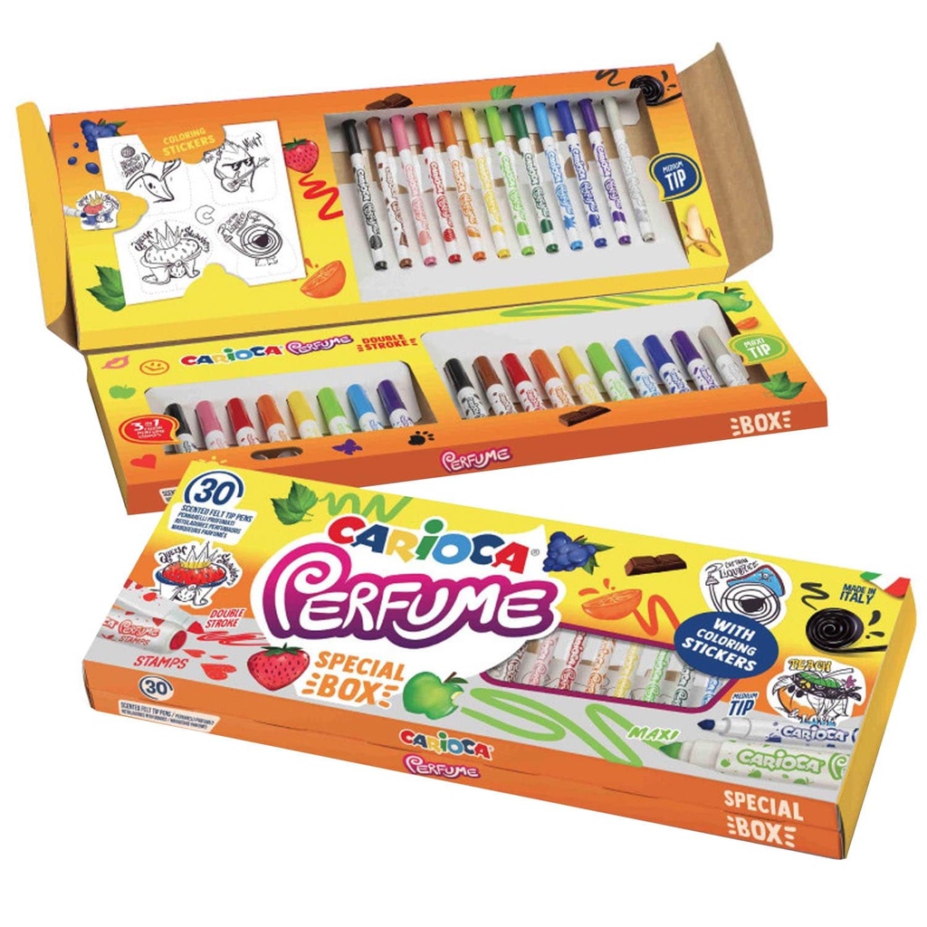 Plumones Perfume Carioca 30 Colores