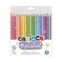 Lápices Carioca Pastel 24 Colores
