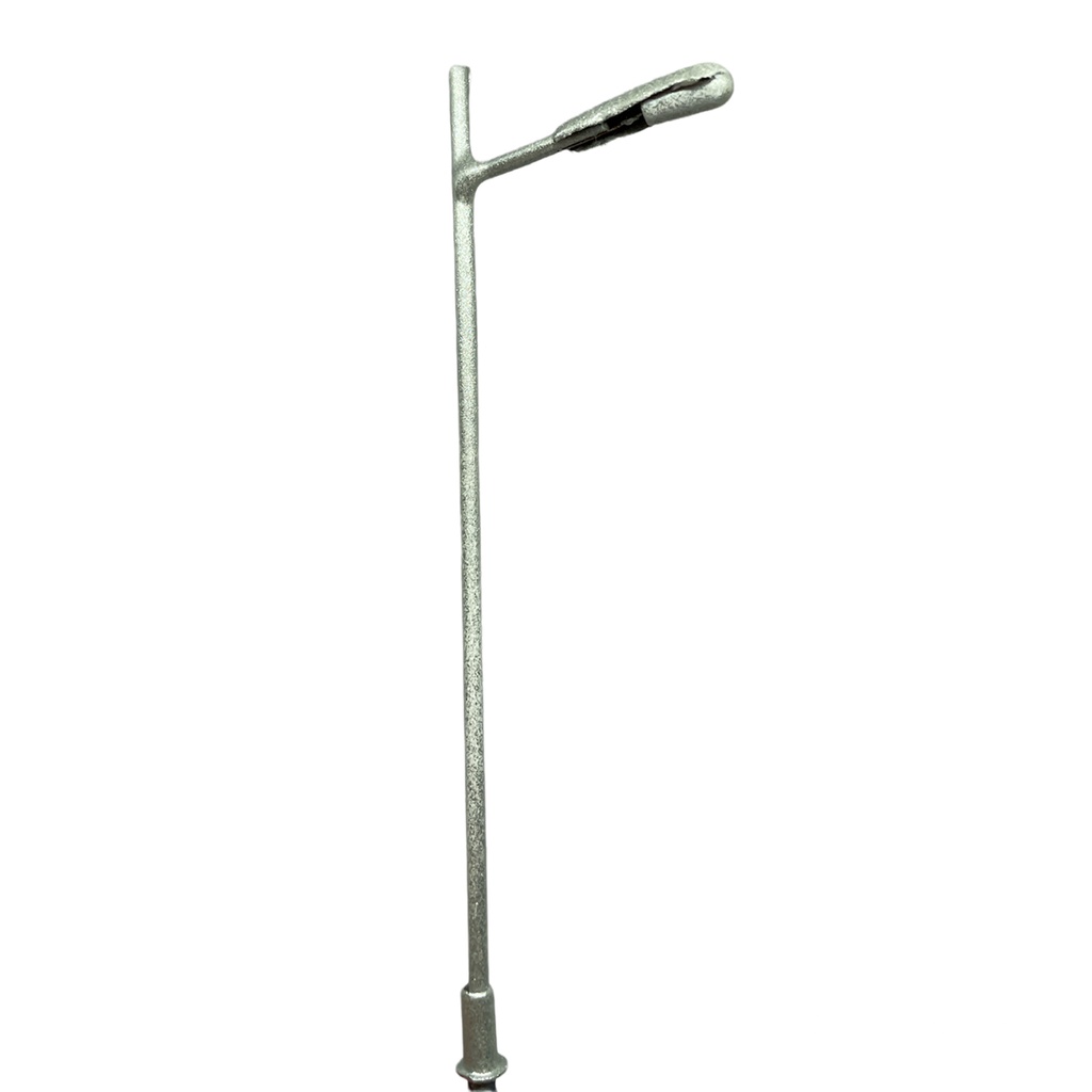 Poste de luz led un brazo aluminio 12 v H78mm