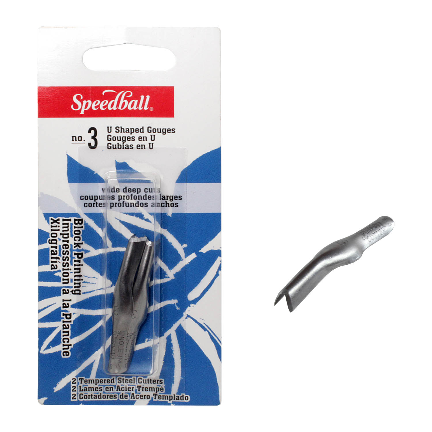 Gubias para linóleo Speedball 2 unidades de 1 grosor