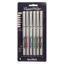 Set de 6 plumones caligráficos 2mm colores Elegant Writer