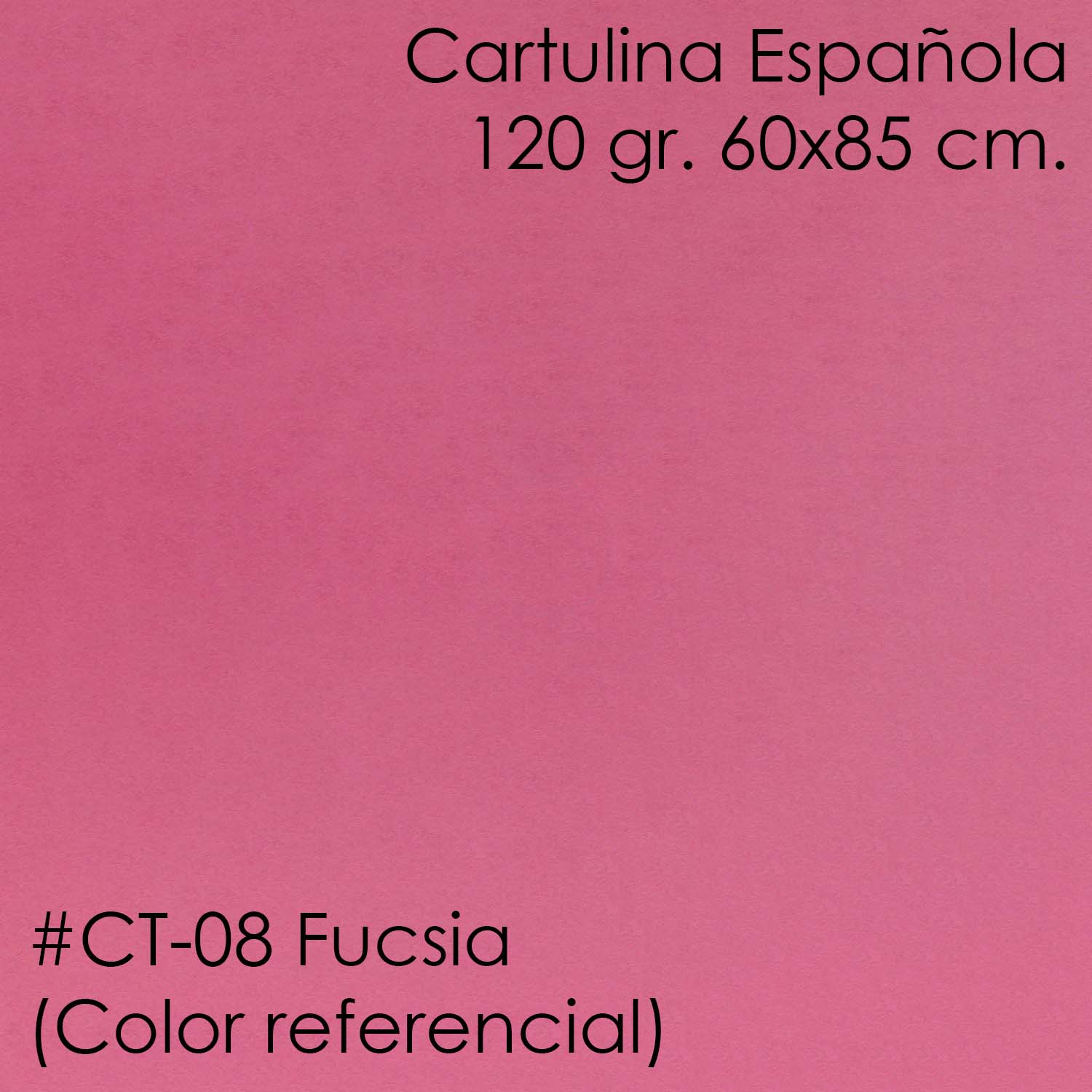 Cartulinas españolas de colores 60x85cm 120gr