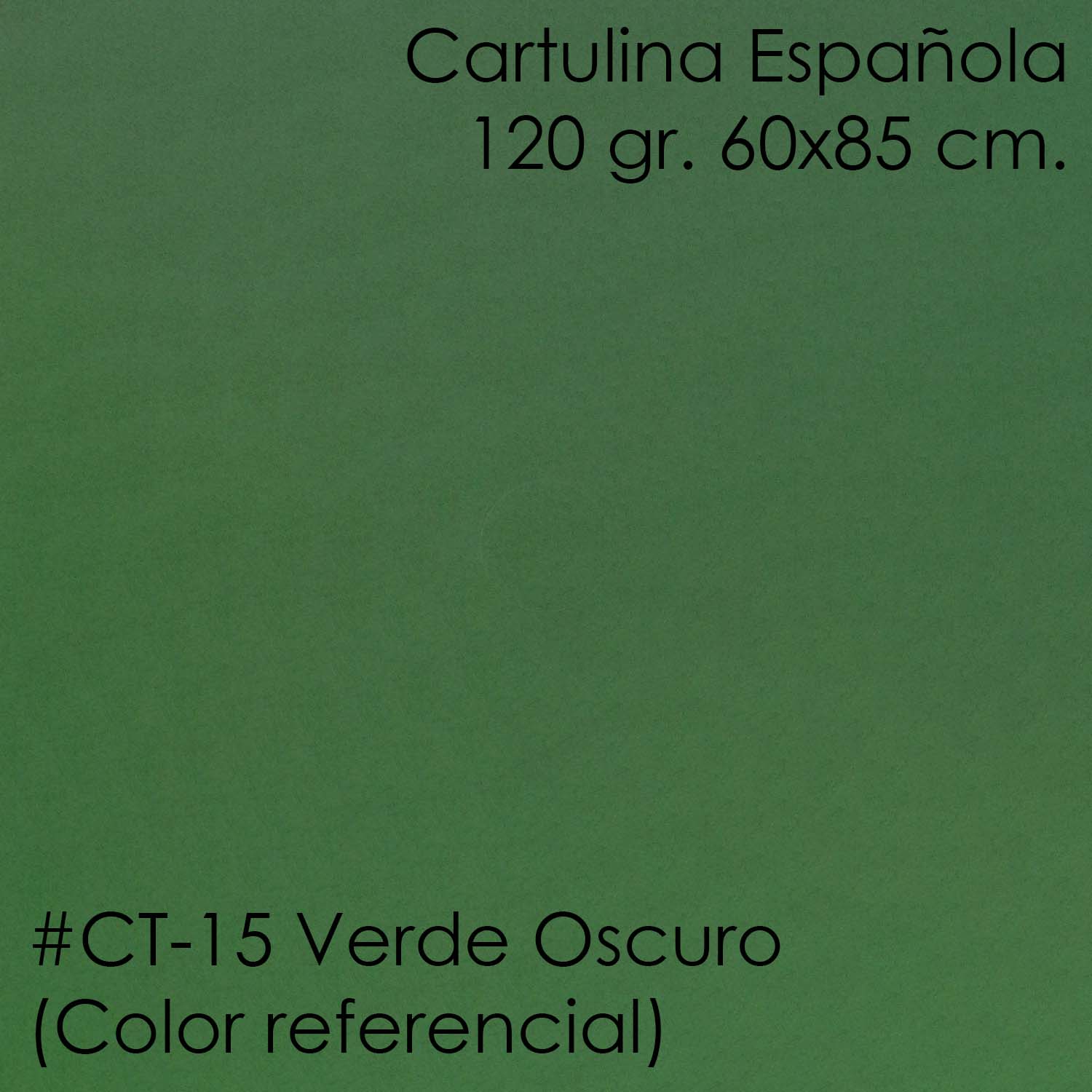 Cartulinas españolas de colores 60x85cm 120gr