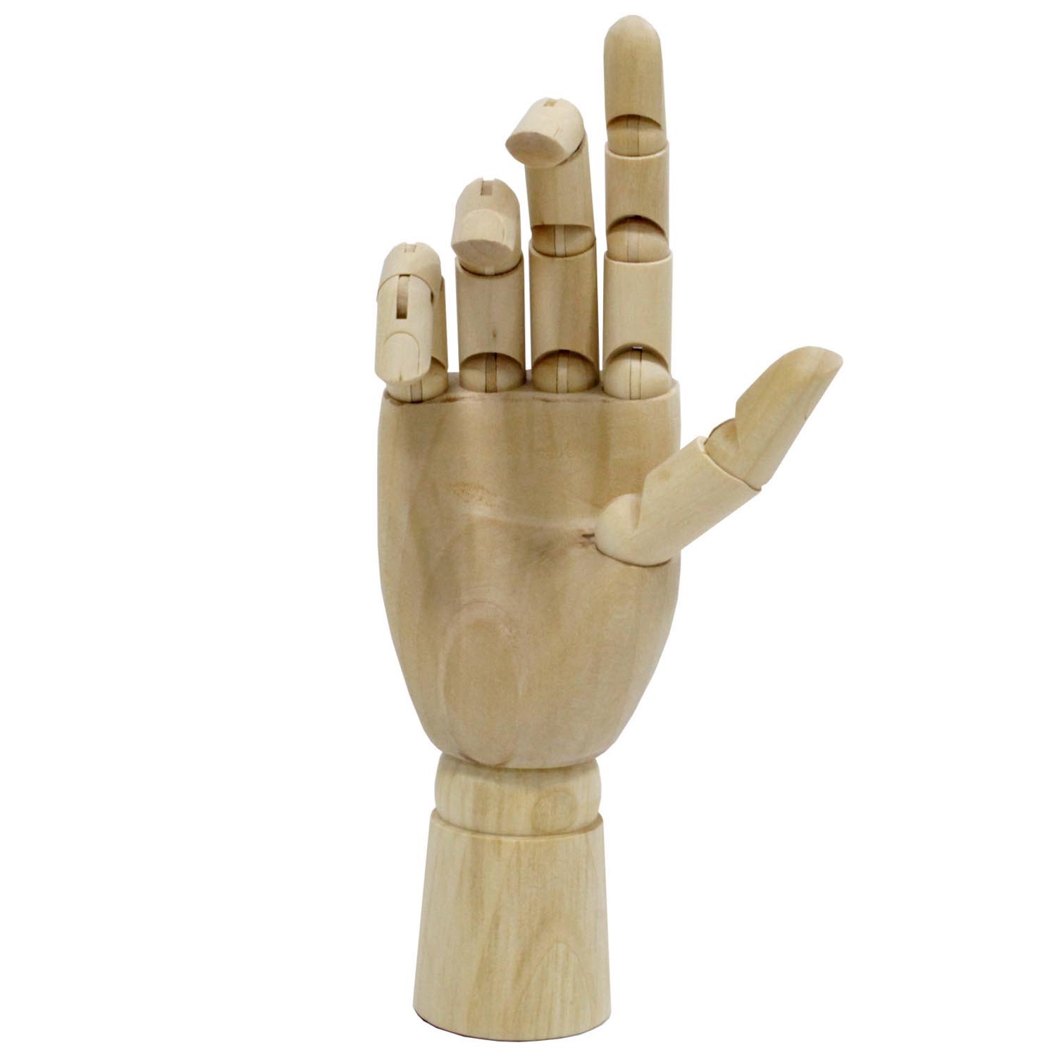 Mano articulada de madera Arquipunto