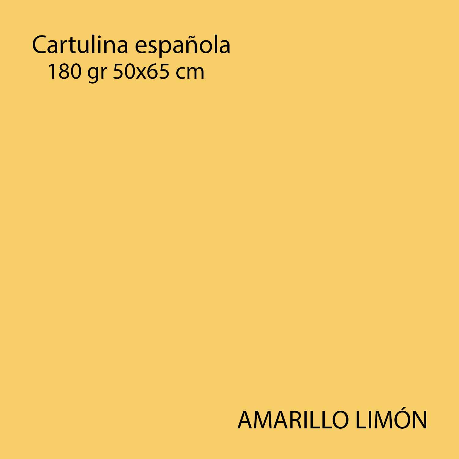 Cartulina Española de Colores 50x65 180gr