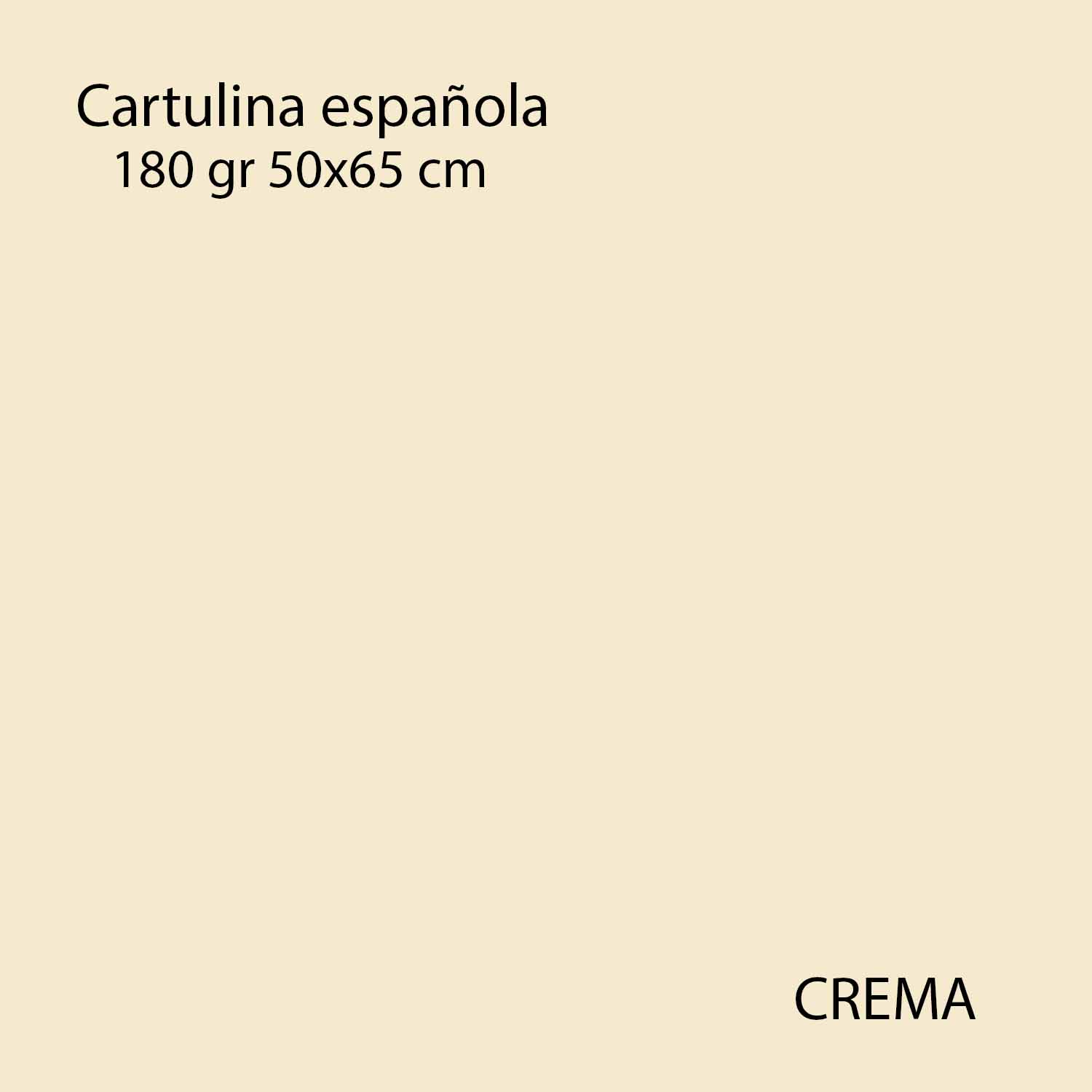 Cartulina Española de Colores 50x65 180gr