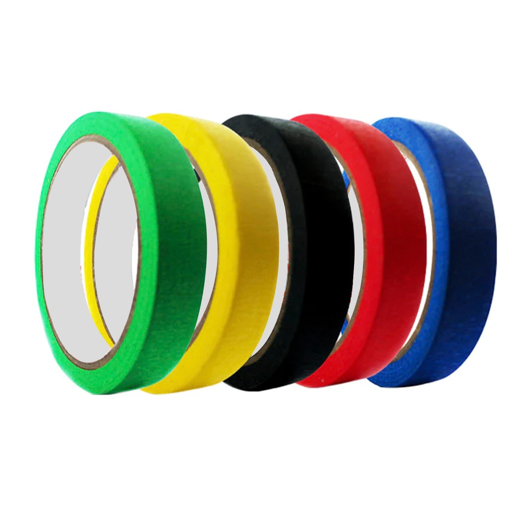 Masking tape de colores 150 micrones x 30mt