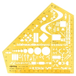 [S0238591] Plantilla de estudio electrotécnico Rotring