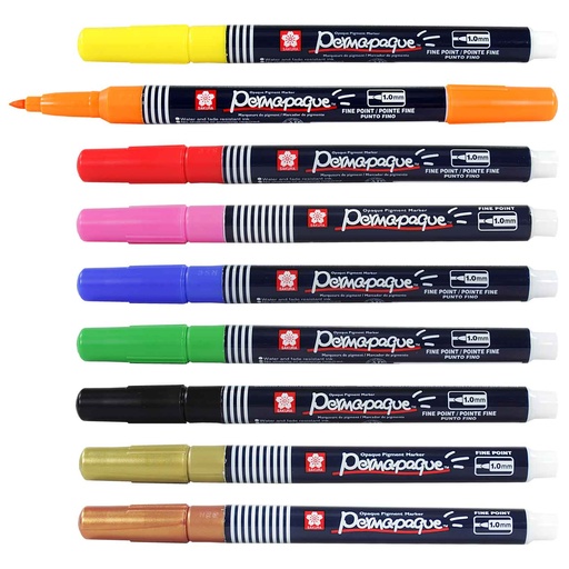 Marcador Permapaque Sakura Punta Fina 1mm