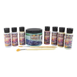 [1100] Kit Glaze (vidriado) básico para cerámicas Speedball