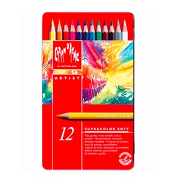 [CA3888312] Lápices Acuarelables Caran d'Ache Supracolor (12 colores)