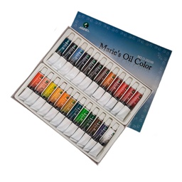 [OLEOMAR005] Set Pinturas al Oleo en Tubos 24 Colores (12ml)