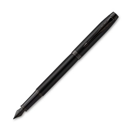 [2127741] Pluma Punta (F) Parker IM Acromático Negro Mate