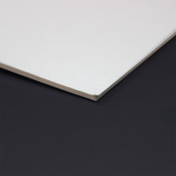 [CADF07755013] Cartón Doble Faz Blanco o Europa  Medio Pliego 55x77cm 1.3mm