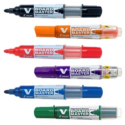 Marcador Para Pizarra Punta Bala V Board Master Pilot
