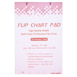 [FP30R] Block para Papelógrafo 60x90cm 30hjs