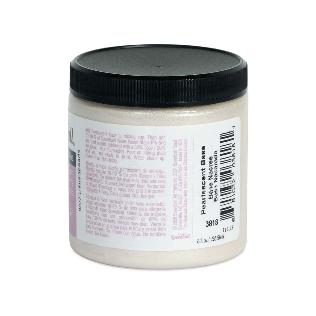 Base perlada para pinturas de grabado Speedball 225cc