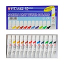 Acuarela Semi-Transparente Sakura 12 Colores 5ml