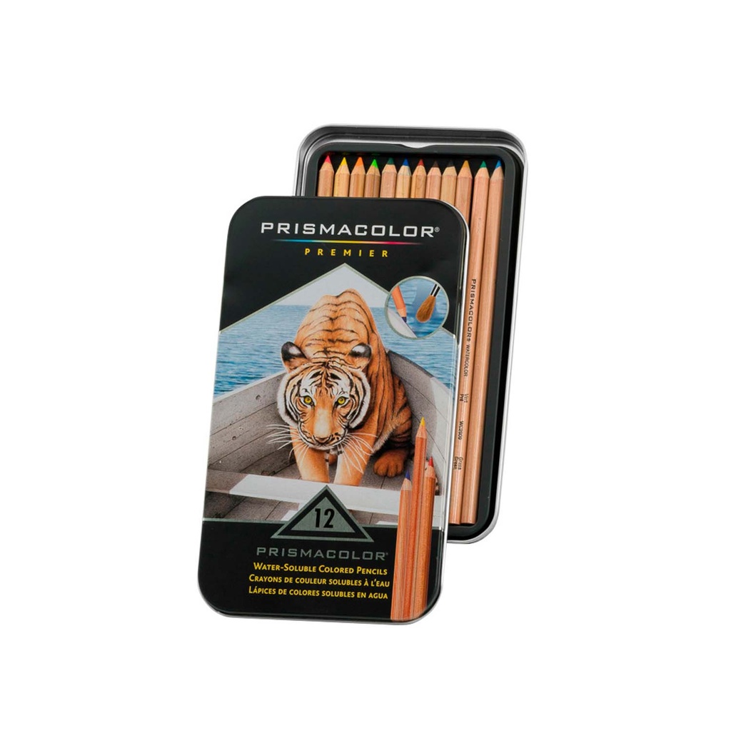 Lápices Acuarelables Prismacolor Premier (12 Colores)