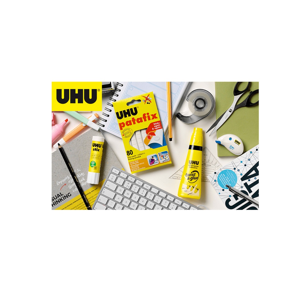 Adhesivo Universal Uhu Twist &amp; Glue 35 ml