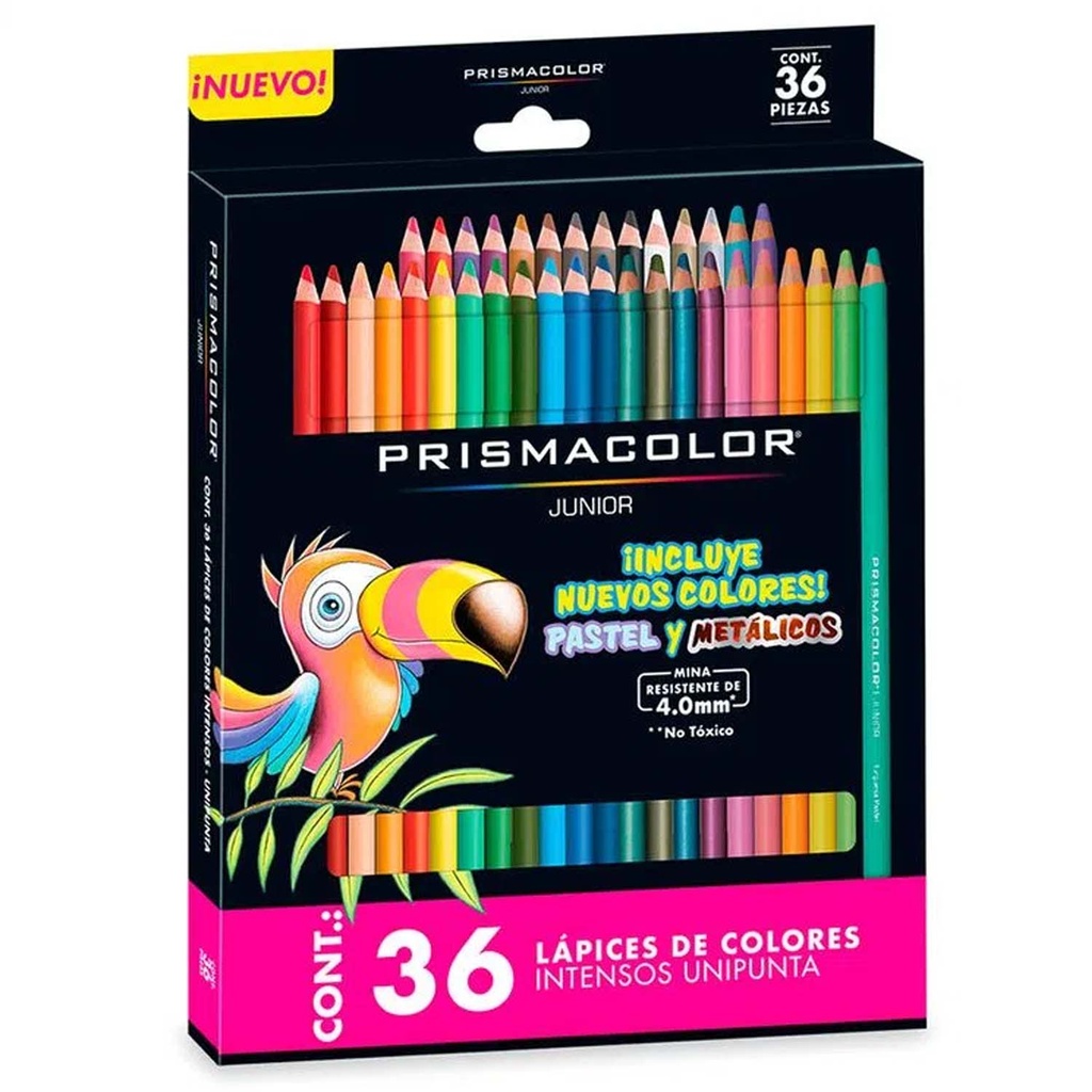 Lápices Prismacolor Junior 36 Colores