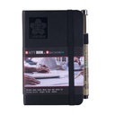 Sketchbook Sakura Hoja Blanco 9x14 cm Negro + Pigma Micron PN Negro