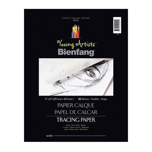 Block Bienfang Para Calcar 22x30cm 30gr. 40hj