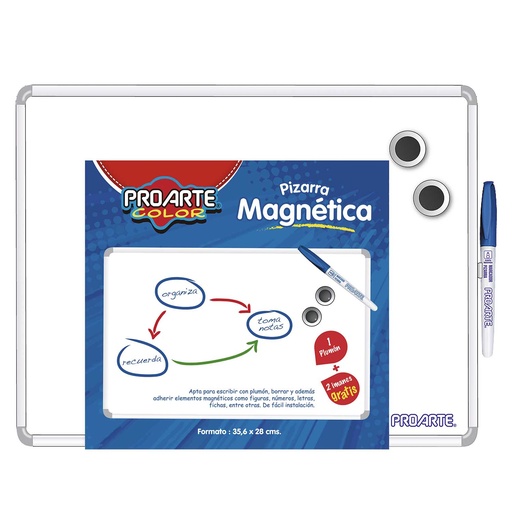 Pizarra Magnética Proarte 35.8x28cm
