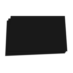 [CAPN11077014] Cartón Piedra Color Negro 1.4mm Grosor Pliego 110x77cm