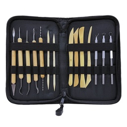 [HETA02214014] Herramientas Para Tallado Ceramica Renart Set 14 pcs.
